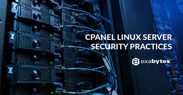 cPanel Linux server security practices